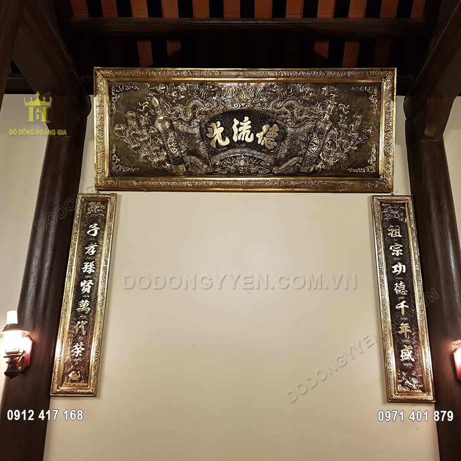 Ho&agrave;nh phi c&acirc;u đối bằng đồng hun cao cấp